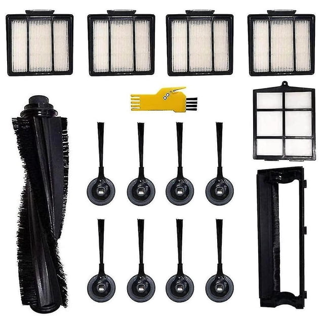 Filtro de cepillo de rodillo Compatible con aspiradora Shark Ion Robot S87 R85 Rv850