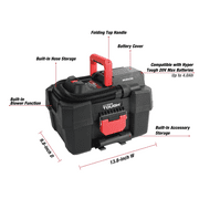 Hyper Tough 1.5 Gallon Wet Dry Vac, 20V Max, Brushless Motor, Cordless, Battery and Charger Included