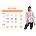 thumbnail image 3 of FORMRS Womens Long Sleeve Shirts UPF 50+ Sun Protection Quick Dry Fishing Hiking Tops, Size S-2XL, Pink Popsicle Pattern, 3 of 8