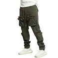 thumbnail image 2 of Victorious Men's Double Front Cargo Jogger Pants, up to 5X, 2 of 6