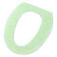 thumbnail image 1 of Cojín reutilizable Sincero impermeable para asiento de inodoro de EVA almohadilla de baño cálida y suave verde flor, 1 of 2