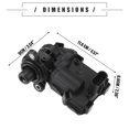 thumbnail image 7 of Unique Bargains 1 Pcs Front Differential Actuator for Chevrolet Trailblazer 2002-2009 Plastic Metal Black, 7 of 7