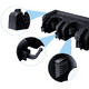 thumbnail image 4 of estante organizador de pared y clóset, sostiene escobas, fregonas$$Producto de importación No hay factura disponible Xemadio 2035334-3, 4 of 5