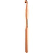 Boye Aluminum Crochet Hook, 6 inch, Size L 11/8mm, Gold