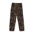 thumbnail image 5 of Xecao Decorative Feathers Men's Straight Lounge Pajama Pants: The Ultimate in Comfortable Sleepwear, 5 of 9