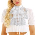thumbnail image 2 of Accesorios de disfraces de Halloween Sunnimix cuello falso de mujer, 2 of 8