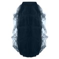 thumbnail image 4 of Fesfesfes Skirts for Women Tulle Long Skirt High Waist Ruffle Floor Length Wedding Puffy Maxi Skirts, 4 of 6