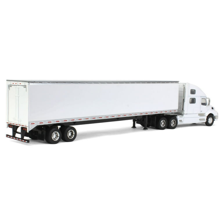 COSTCO トレーラー模型 ホワイト SpecCast 1/64 Volvo 770 Truck With Sleeper And 53' Trailer With