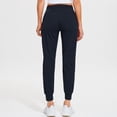 thumbnail image 2 of MASKERT Women's Joggers Pants-Athletic Running with Pockets Tapered Casual Workout Pants Navy Blue （Size XS-XXXL）, 2 of 9