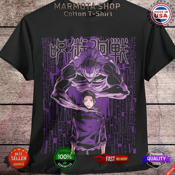 RARE Yuta Okkotsu Jujutsu Kaisen T-Shirt Gojo Satoru Anime Tee Shirt All Size Unisex