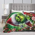 thumbnail image 4 of Cute Anime Cartoon Blanket Flannel Fleece Throw Blankets Super Soft Cozy Warm Plush Bedding For Sofa Living Room Bedroom-50"X40" -Q28, 4 of 5