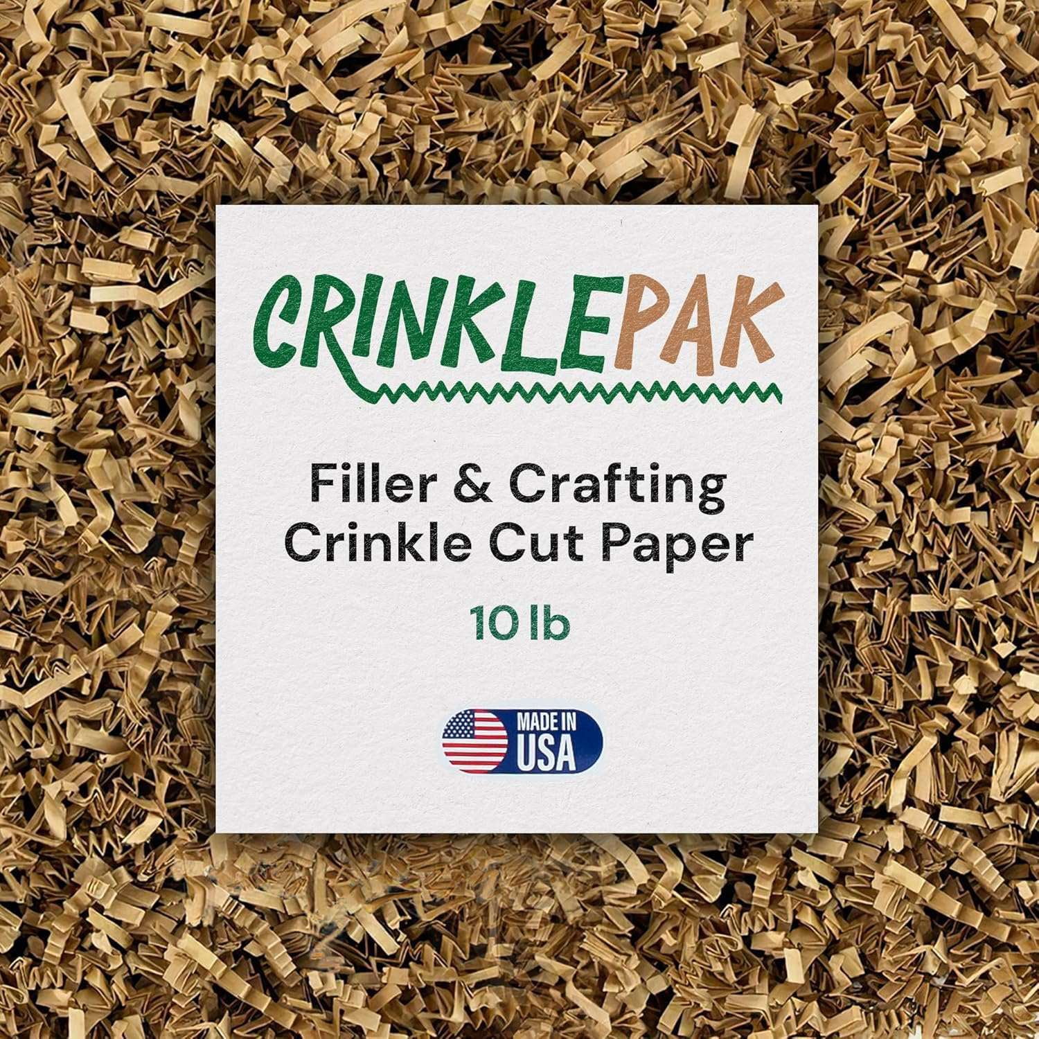 10 lb Kraft Crinkle Paper