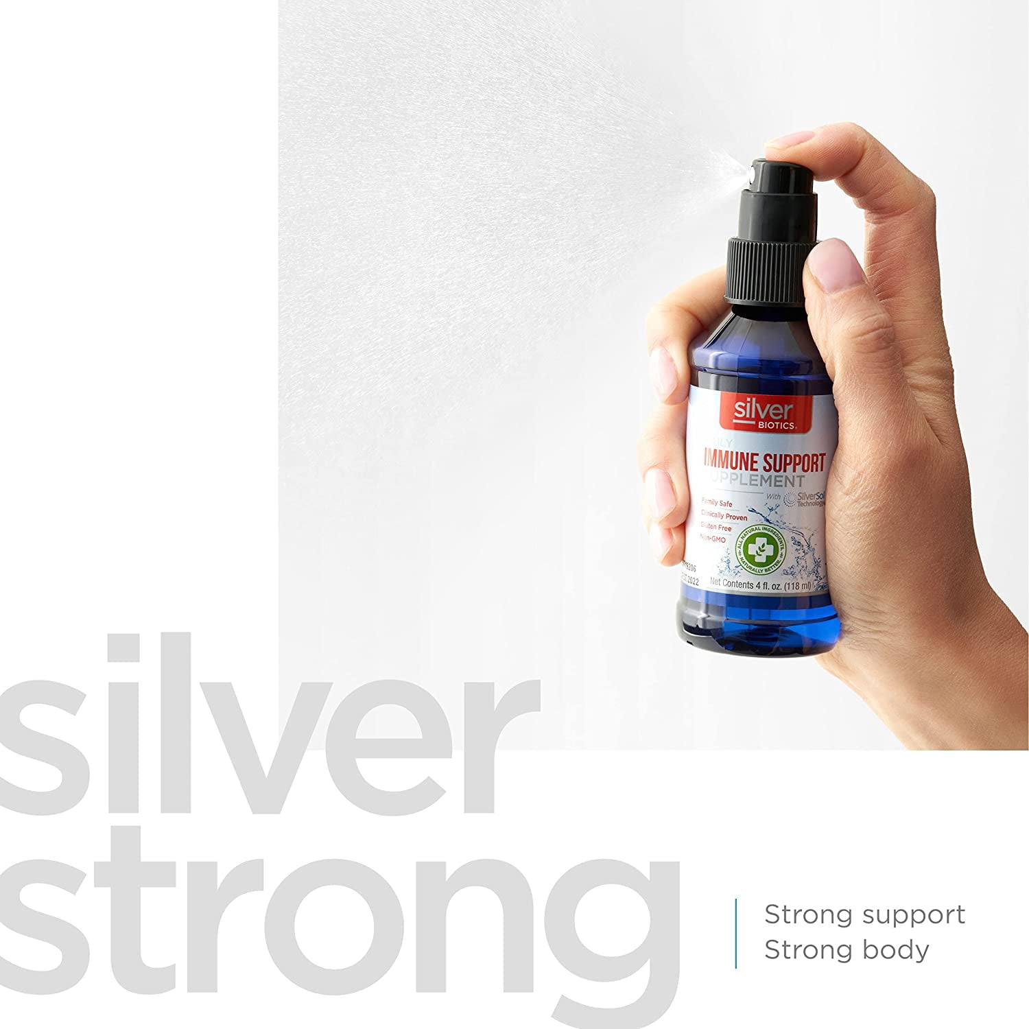 American Biotech Labs Silver Biotics Ultimate Immune System Support, 4 Fl Oz