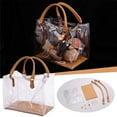 thumbnail image 2 of PVC Handbag Making Kit Clear Gift Bag Fashion Tote Travel Bag, 2 of 8