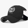 thumbnail image 1 of Disney-gorra de béisbol de Marvel para hombre y mujer, gorro de béisbol con bordado de escudo, estilo Hip Hop, snapback de algodón, para verano Fivean unisex, 1 of 2