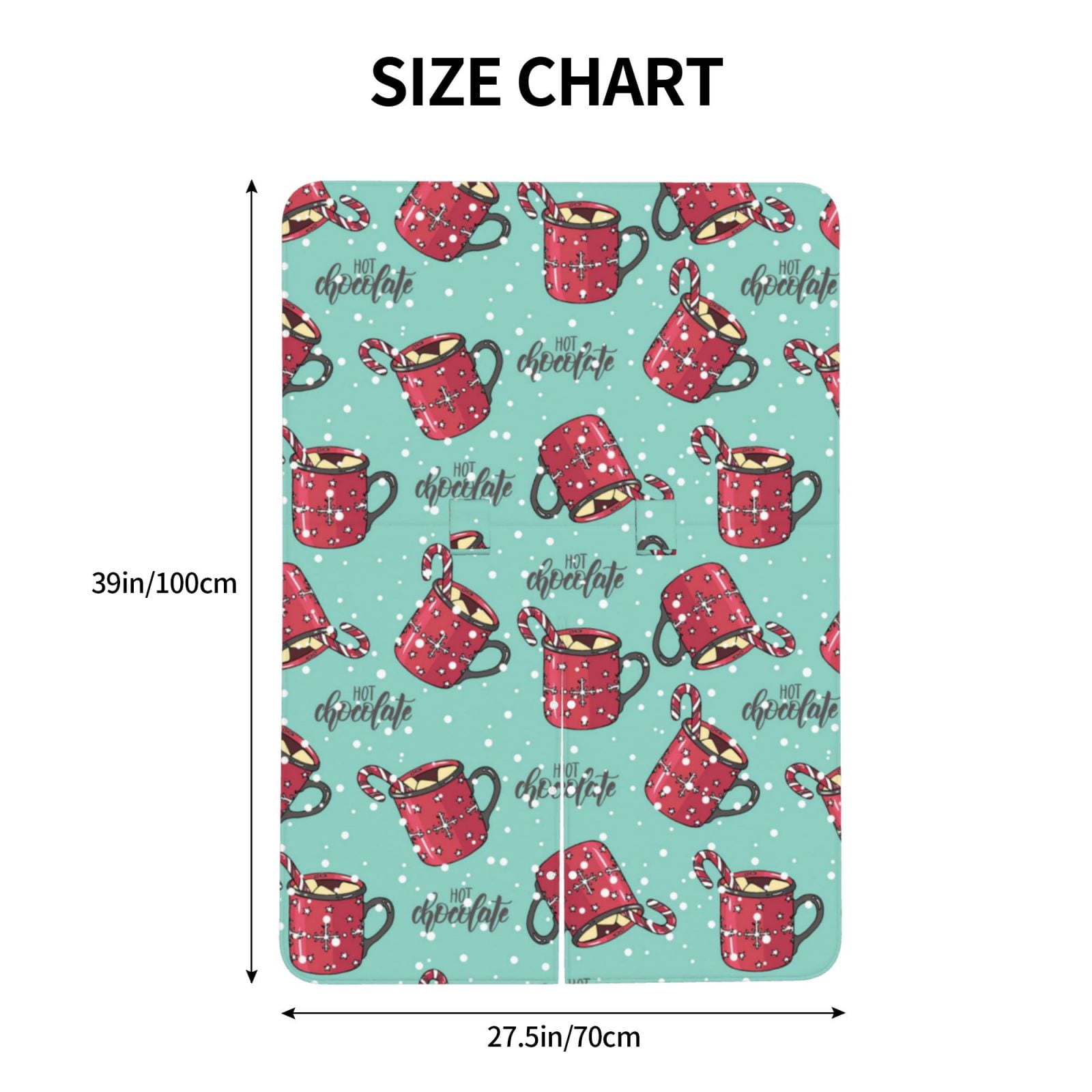Car Seat Cover Baby - Snowflake Hot Cocoa Breathable Infant Car Seat Cover for Baby Carseat, Lightweight Comfort Baby Essentials Must Haves Newborn Stuff for Girl Boy