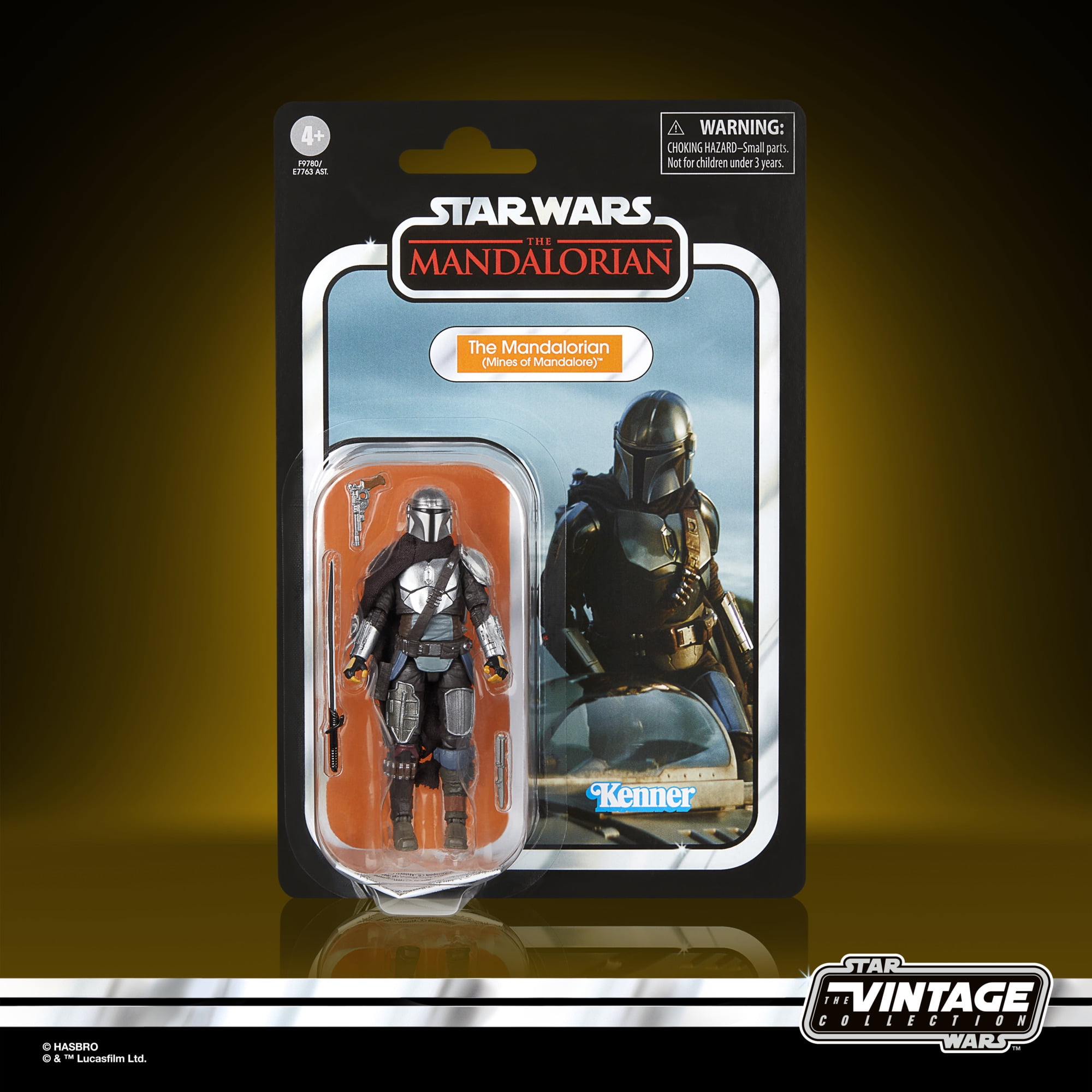 Star Wars The Vintage Collection The Mandalorian (Mines of Mandalore) Action Figure (3.75”)