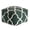 Green & Ivory, variant on Diamond Joe Gray Ivory Jute Pouf Ottoman