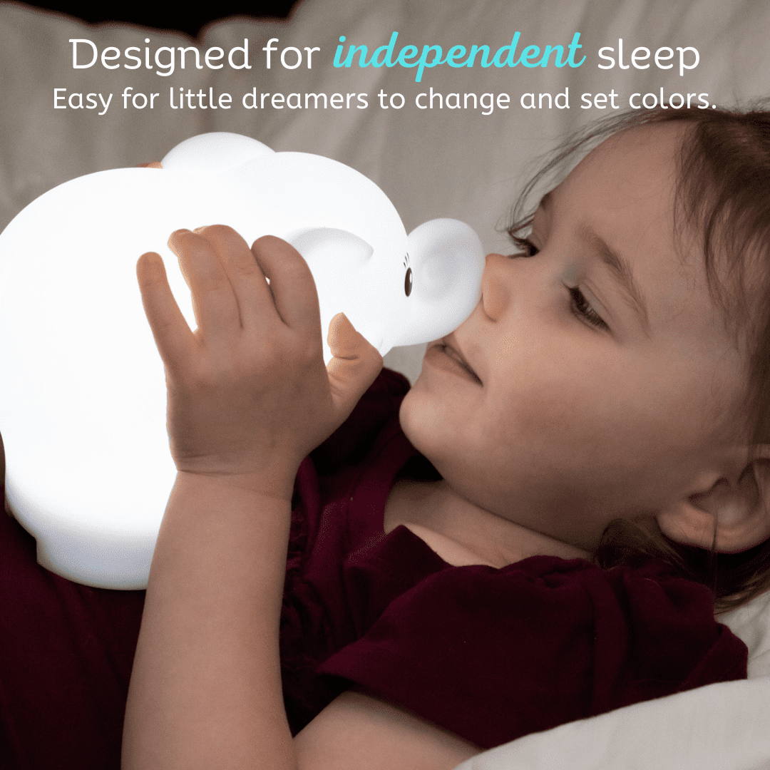 LumiPets&reg; Eggbert the Elephant- Children's Touch Night Light
