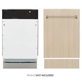 thumbnail image 3 of Zline Dwvz-18-Cb 18" Wide 10 Place Setting Built-In Panel Ready Top Control Dishwasher -, 3 of 7