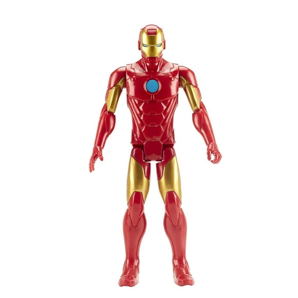 Marvel Avengers Titan Hero Series Iron Man, Poseable Action Figure (12”)