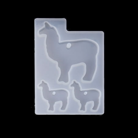 

GENEMA DIY Cute Animals Pendant Mold Dinosaur Alpaca Elephant Chicken Grape Leaves Resin Mould Epoxy Resin Jewerly Making Tools
