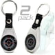 thumbnail image 1 of Equipo de brújula de bolsillo, paquete de 2 llaveros de supervivencia militar, mini brújula magnética de metal, impermeable, brújula de engranaje para hombres y niños, reloj de senderismo, Suunto, ca, 1 of 5