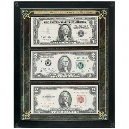 American Coin Treasures Historic U.S. Currency Framed Memorabilia