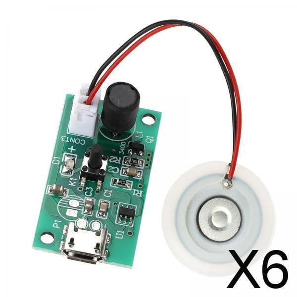 Placa Controladora de Humidificador USB Micro DIY Soledad 6 Piezas
