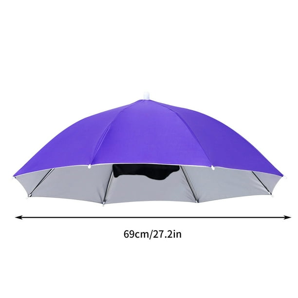 Sunscreen Hat Umbrella 69 Large Head mounted Umbrella Stall Umbrella Hat Advertising Umbrella Hat Umbrella Fishing Umbrella Fishing Hat Must Have