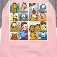thumbnail image 3 of Garfield - Friends - Toddler And Youth Girls Raglan Graphic T-Shirt, 3 of 4
