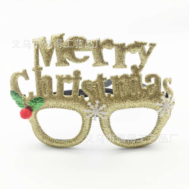 Lunettes De Noël, 12pcs Lunettes Fête Noël Pour Costume Noëls