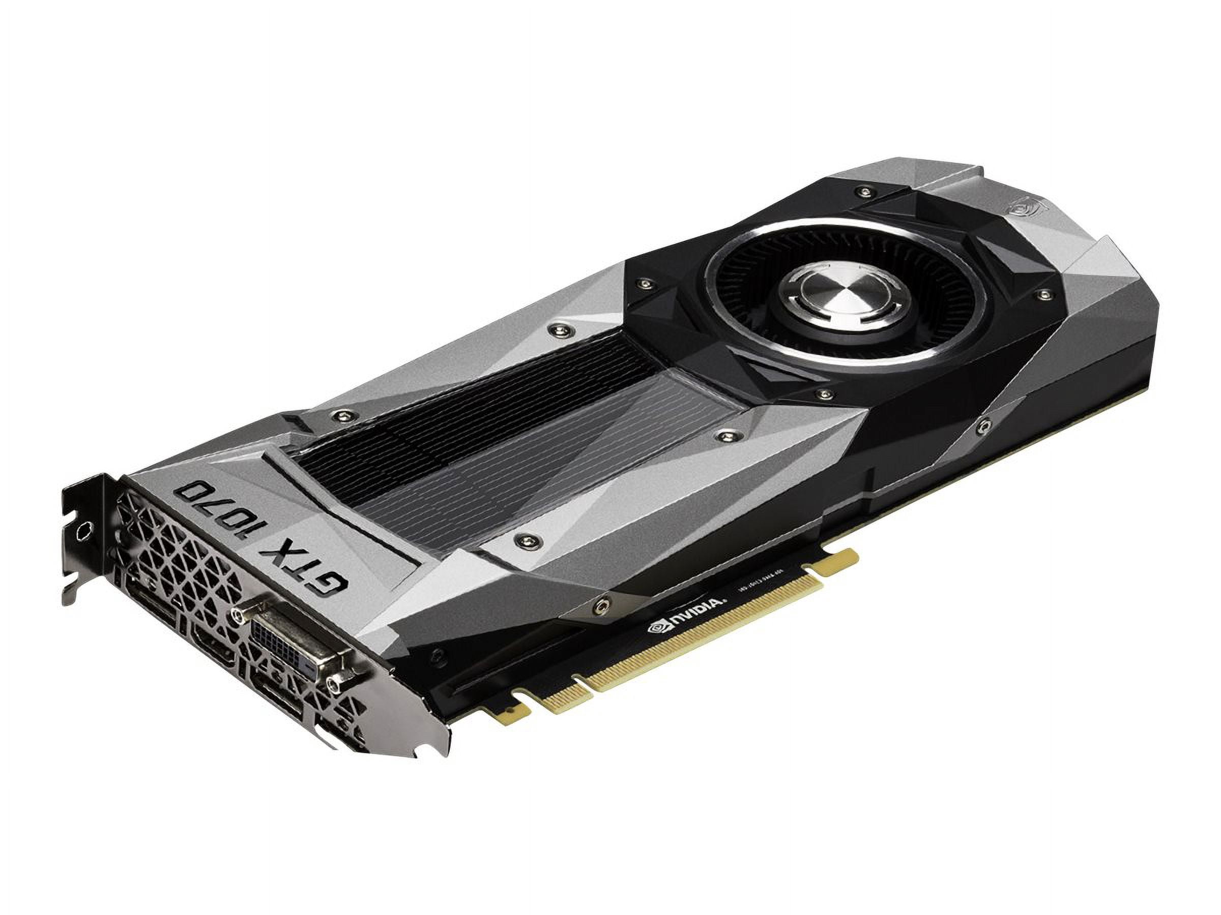 PNY GeForce GTX 1070 - Founders Edition - graphics card - GF GTX 1070 - 8 GB