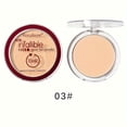thumbnail image 1 of Base en polvo prensado mate, cobertura total, maquillaje facial de larga duración de 16 horas, control de aceite, acabado impecable, polvo de acabado, 1 of 5