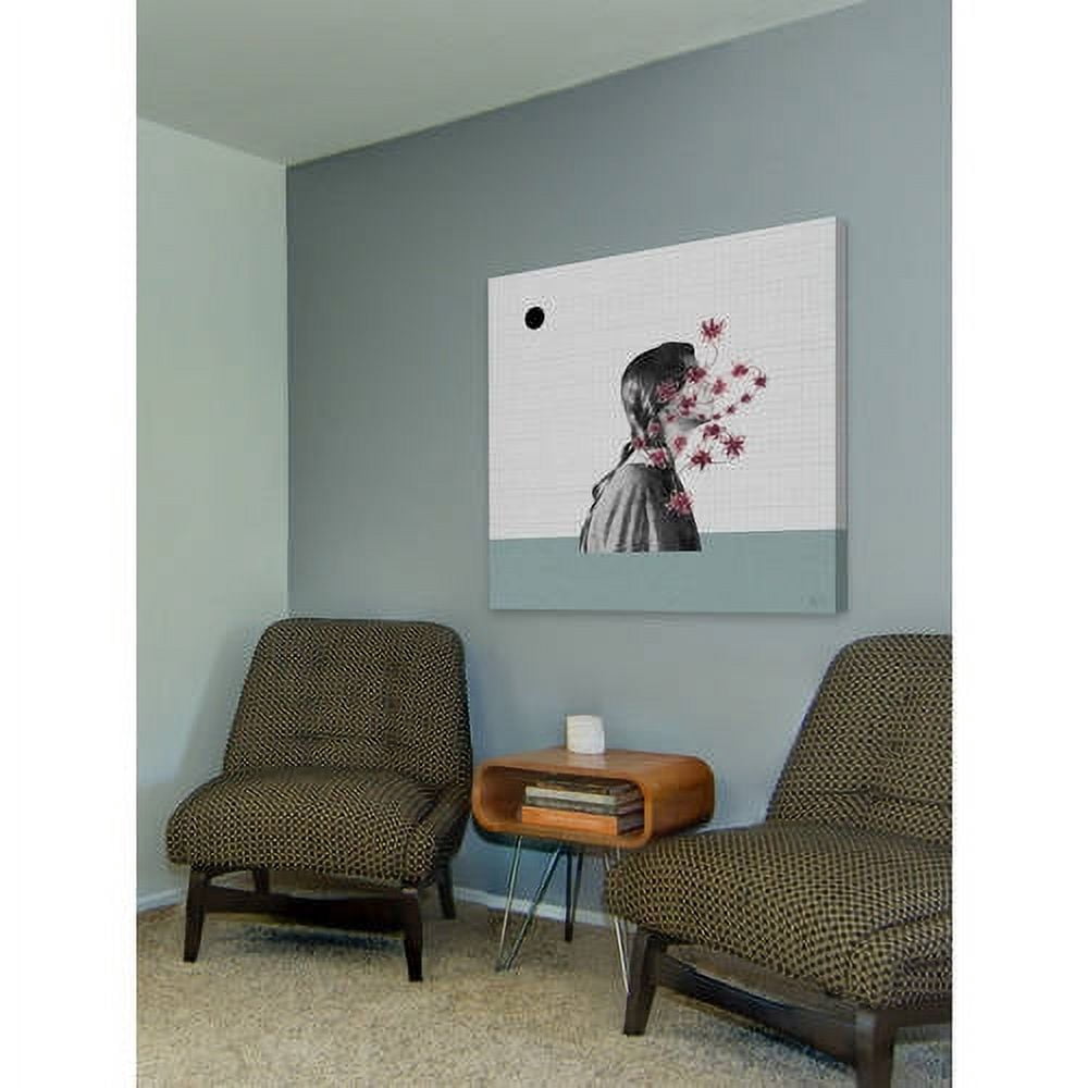 Marmont Hill "Cara Vegetal Nina I" by Bengoa Vazquez Painting Print on Wrapped Canvas