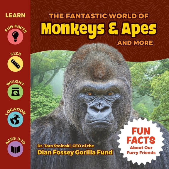 Pre-Owned The Fantastic World of Monkeys & Apes and More (Paperback) 1956462503 9781956462500