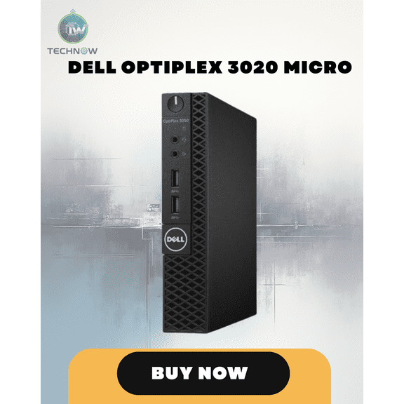 Restored Dell OptiPlex 3020 Micro Core i5 Desktop Computer 16GB RAM 240 SSD Wi-Fi Windows 11 Pro