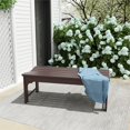 thumbnail image 2 of Ellendale Banc Adirondack Sans Dossier en Plastique Poly Brun Foncé, 2 of 6