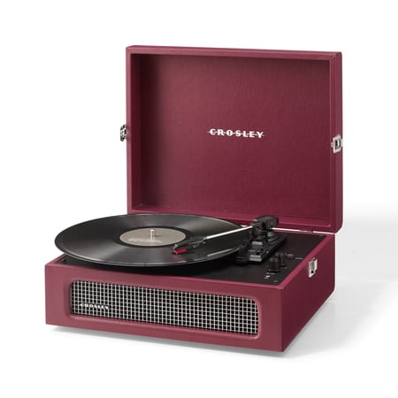 Crosley Voyager Vinyl Record Player with Speakers and Wireless Bluetooth - Audio Turntables