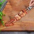 thumbnail image 4 of Stainless Steel Kabob Skewers Sticks Portable Double Pronged for Buffet BBQ Sunnimix brocheta, 4 of 8