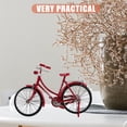thumbnail image 2 of Modelo de bicicleta Modelo de bicicleta de aleación Adorno de bicicleta vintage Decoración del hogar Suministros para el hogar, 2 of 6