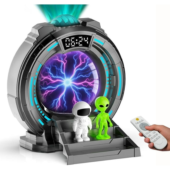 Northern Lights Projector Lamp,360° Aurora Starry Sky Night Light with Bluetooth Music, Remote Control, Timer, 14 Color Modes,Gift for Kids Room Decor