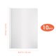thumbnail image 2 of unbranded 10Ud Para Reportes Con Barra Deslizante Transparente Y Flexible Para Archivos, 2 of 8