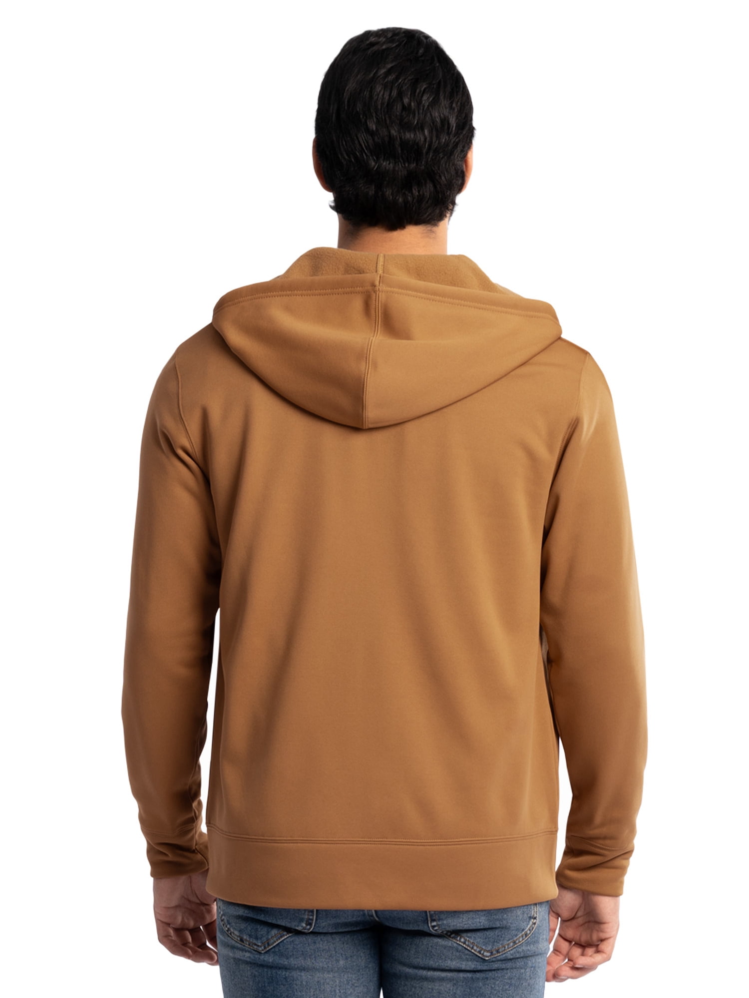 Wrangler Workwear Men's Full Zip Performance Fleece Hooded