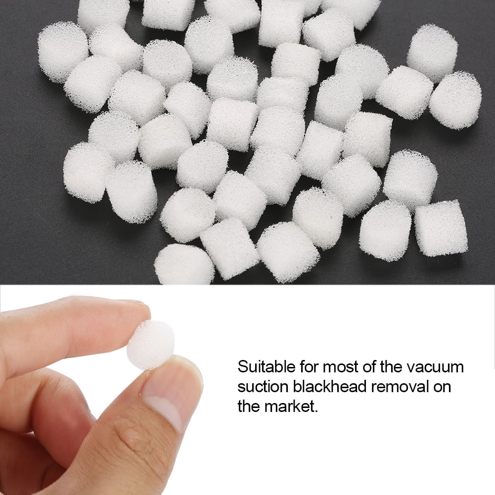 150pcs Replacement Filter Sponge For Vacuum Blackhead Removal Device