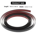 thumbnail image 2 of HLONK Strip Waterproof Wall Tile Sticker Practical Sealing Tape 500X1.1CM Black, 2 of 8