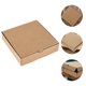 thumbnail image 5 of 10 mini cajas de pizza para fiestas. Cajas cuadradas de cartón Kraft para pizza, ideales para guardar galletas, tartas y manualidades., 5 of 7