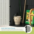 thumbnail image 5 of Suncast Extra-Large Vertical Storage Shed, All-Weather Outdoor Backyard Unit, Gray, 5 of 10