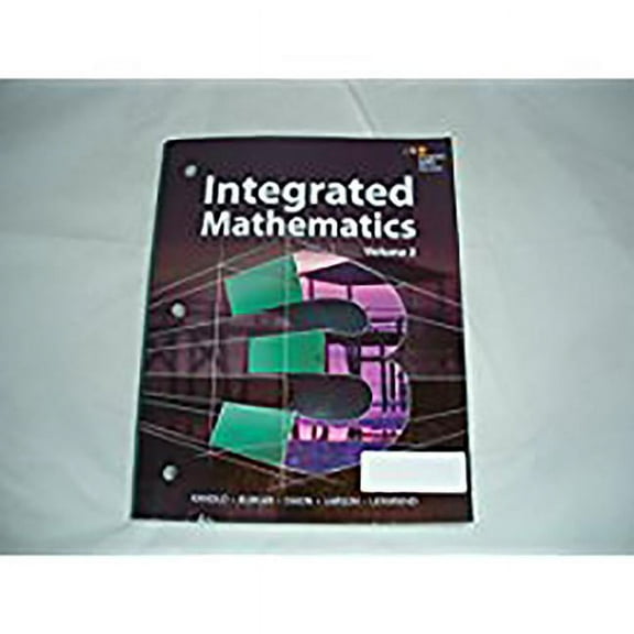 Hmh Integrated Math 3 Interactive Student Edition Volume 2 (Consumable) 2015, (Paperback)