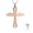 Rose, variant on Cross with Angle Wings Cremation Pendant Small Urns For Ashes Keepsake Urn Necklace Cremation Jewellery Urns